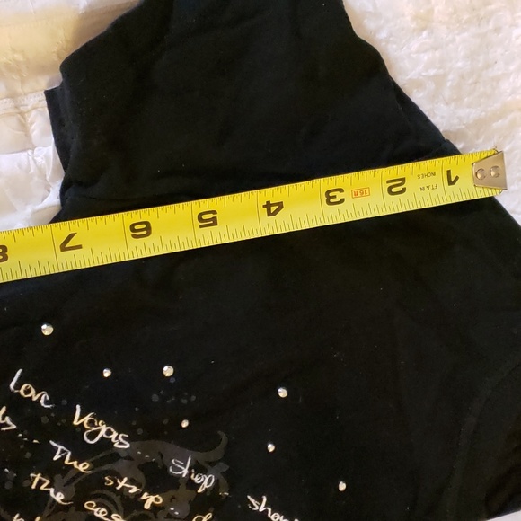 I Love Las Vegas Rhinestone Tee - Picture 4 of 5